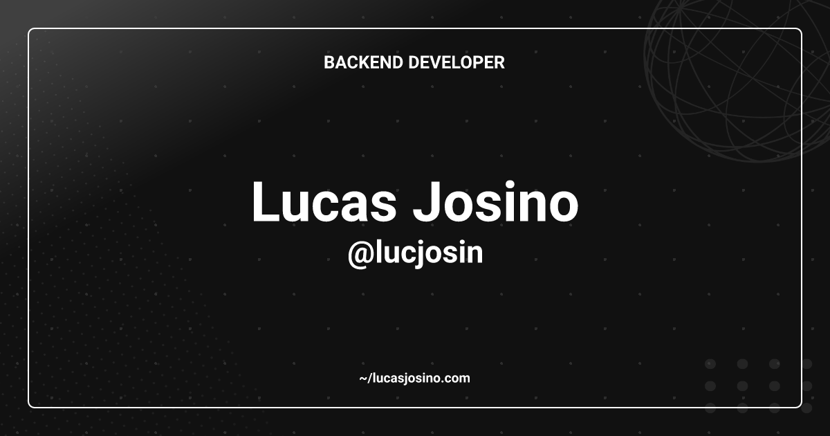 lucasjosino.com - Thumbnail